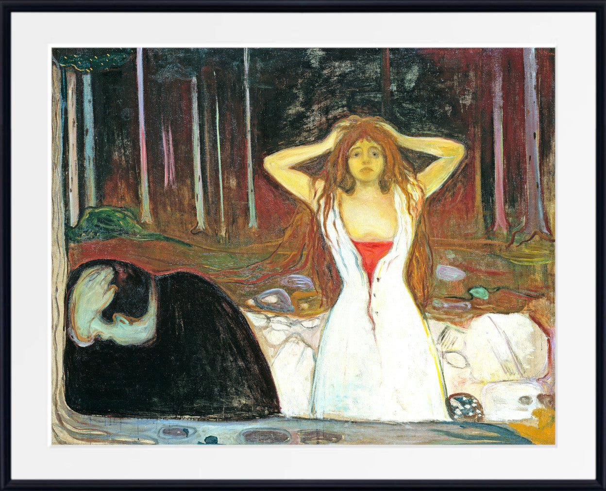 Edvard Munch Fine Art Print, Ashes