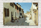 A street of Ravenna by Telemaco Signorini