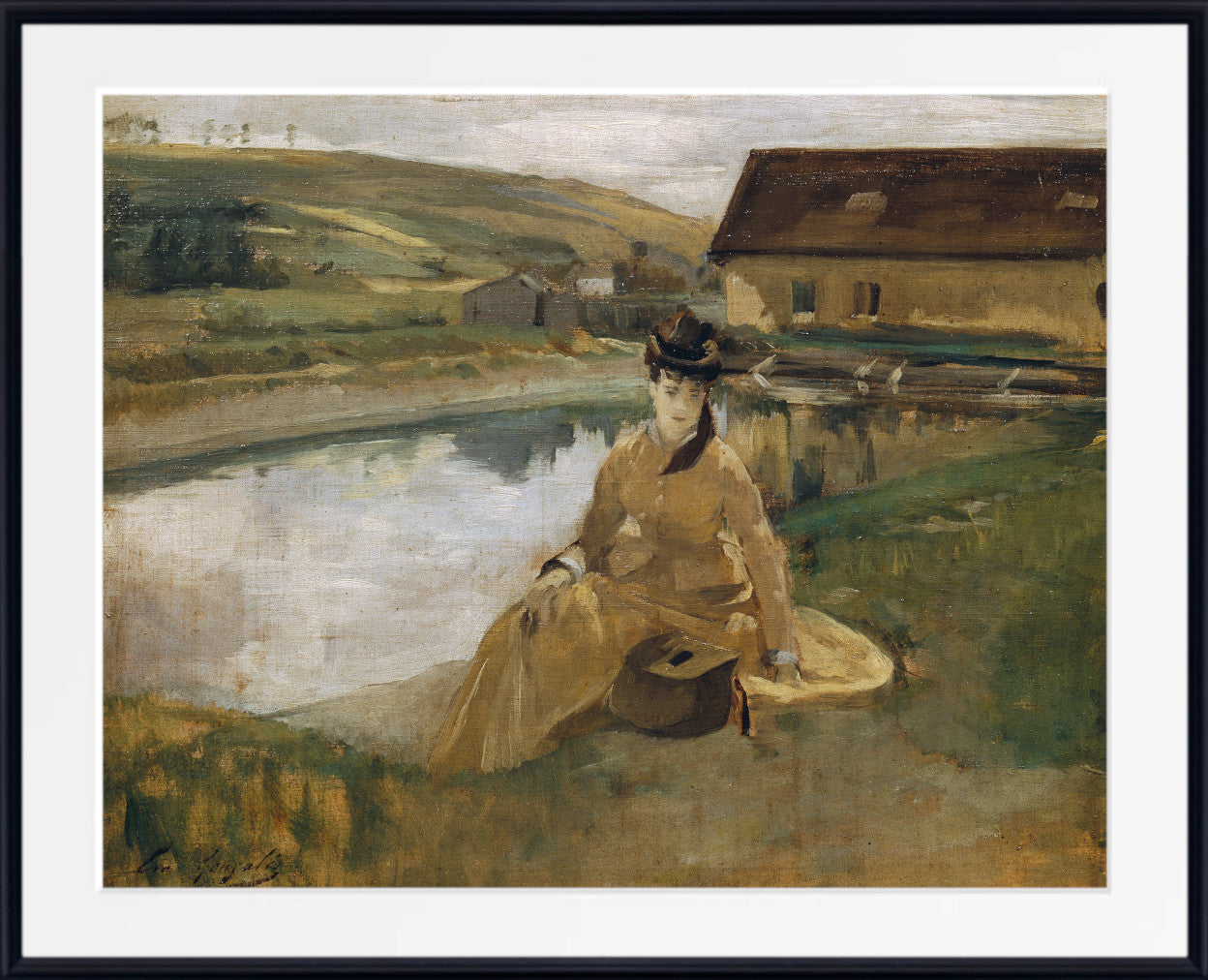 At The Water, Eva Gonzales