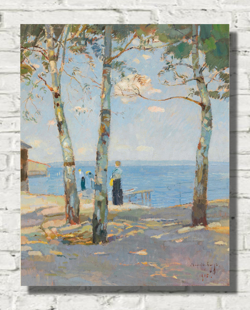 At the Seaside by Christian Landenberger