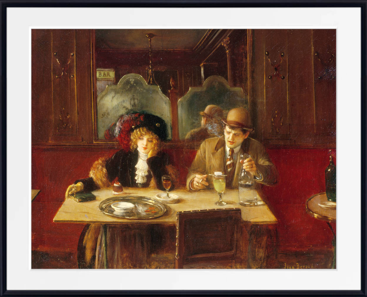 Jean Béraud, Au café, dit l’Absinthe (1909)