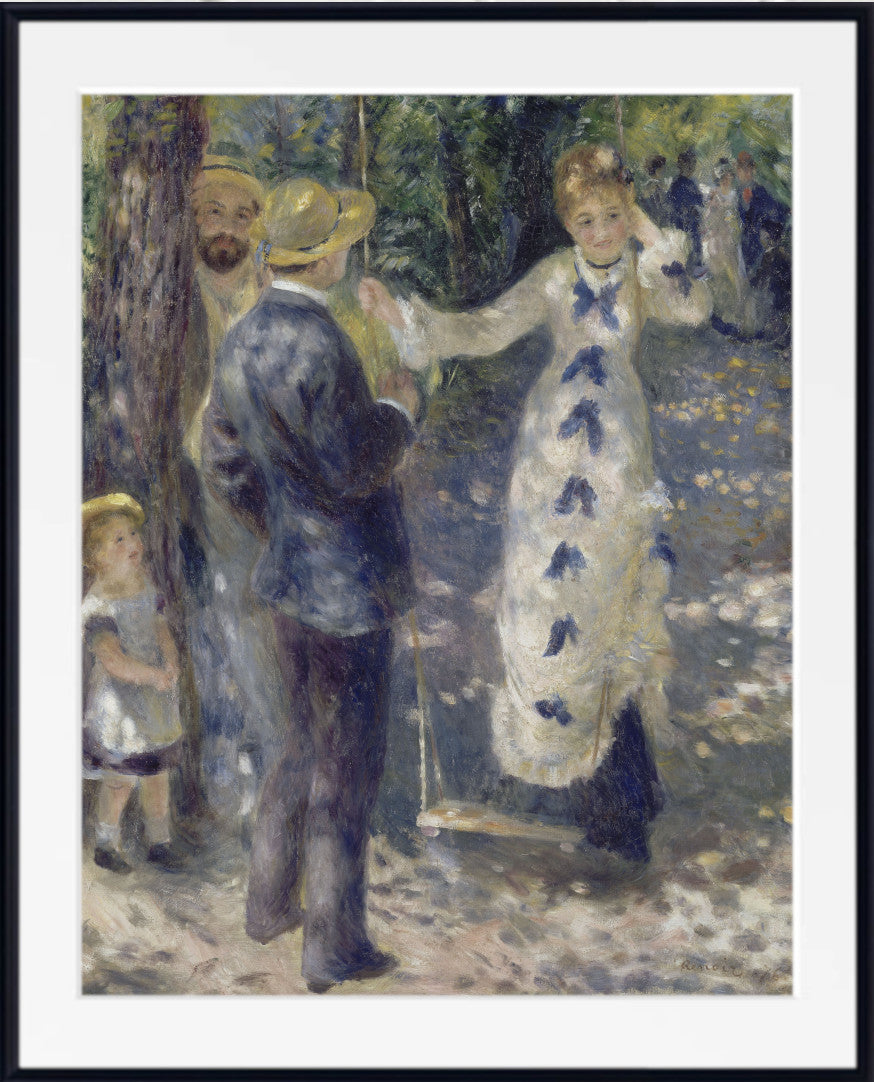The Swing Renoir, Impressionist Fine Art Print