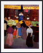 At The Market, Félix Vallotton