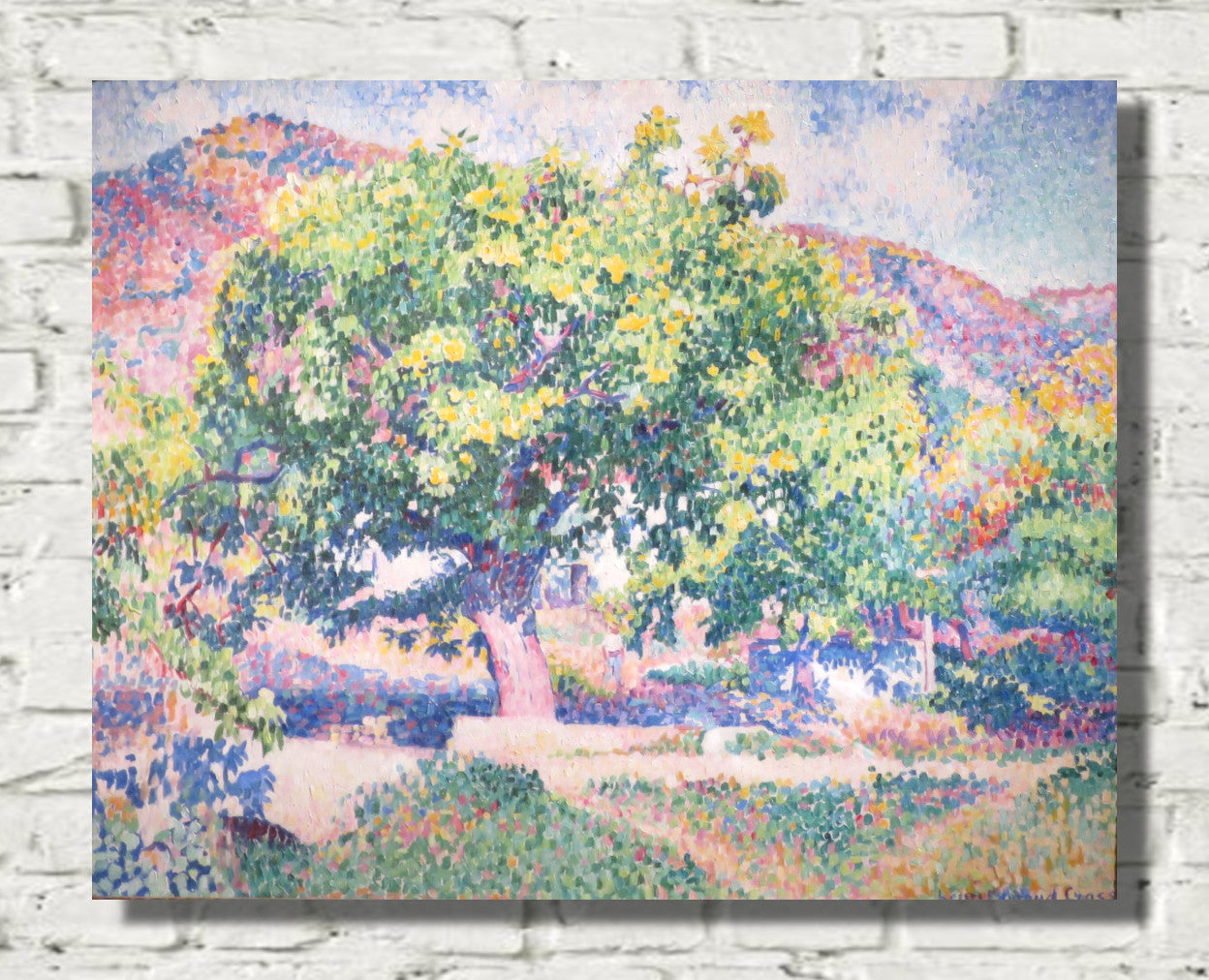 Around My House (1906) by Henri-Edmond Cross