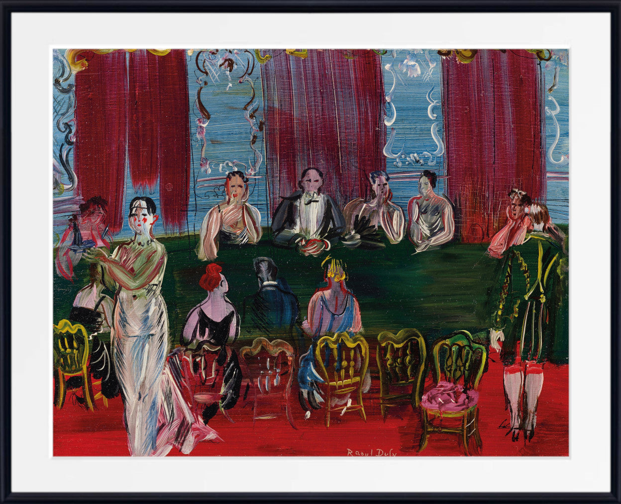 Baccara (1938) by Raoul Dufy