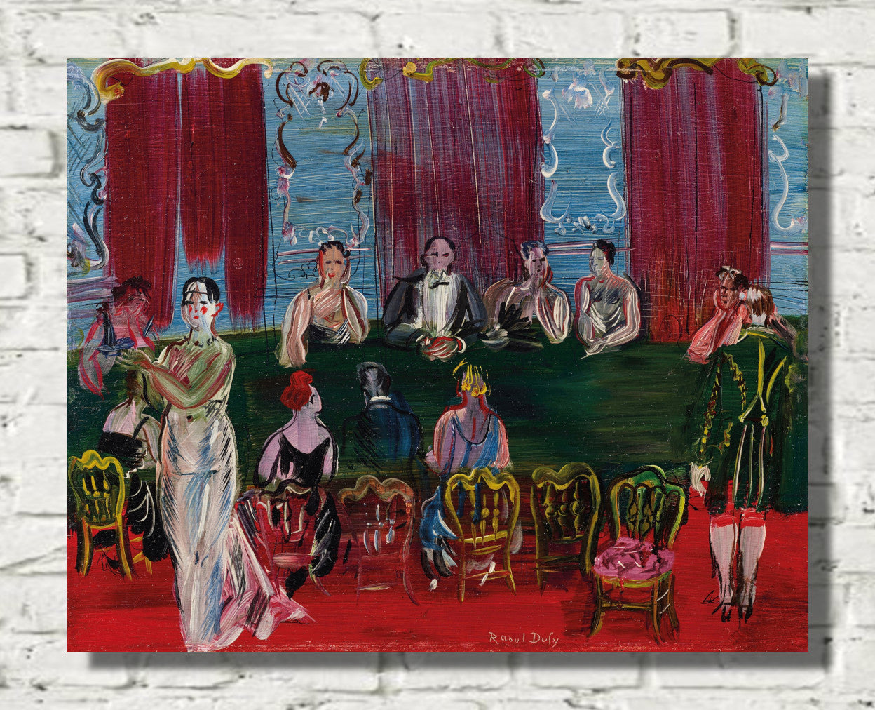 Baccara (1938) by Raoul Dufy