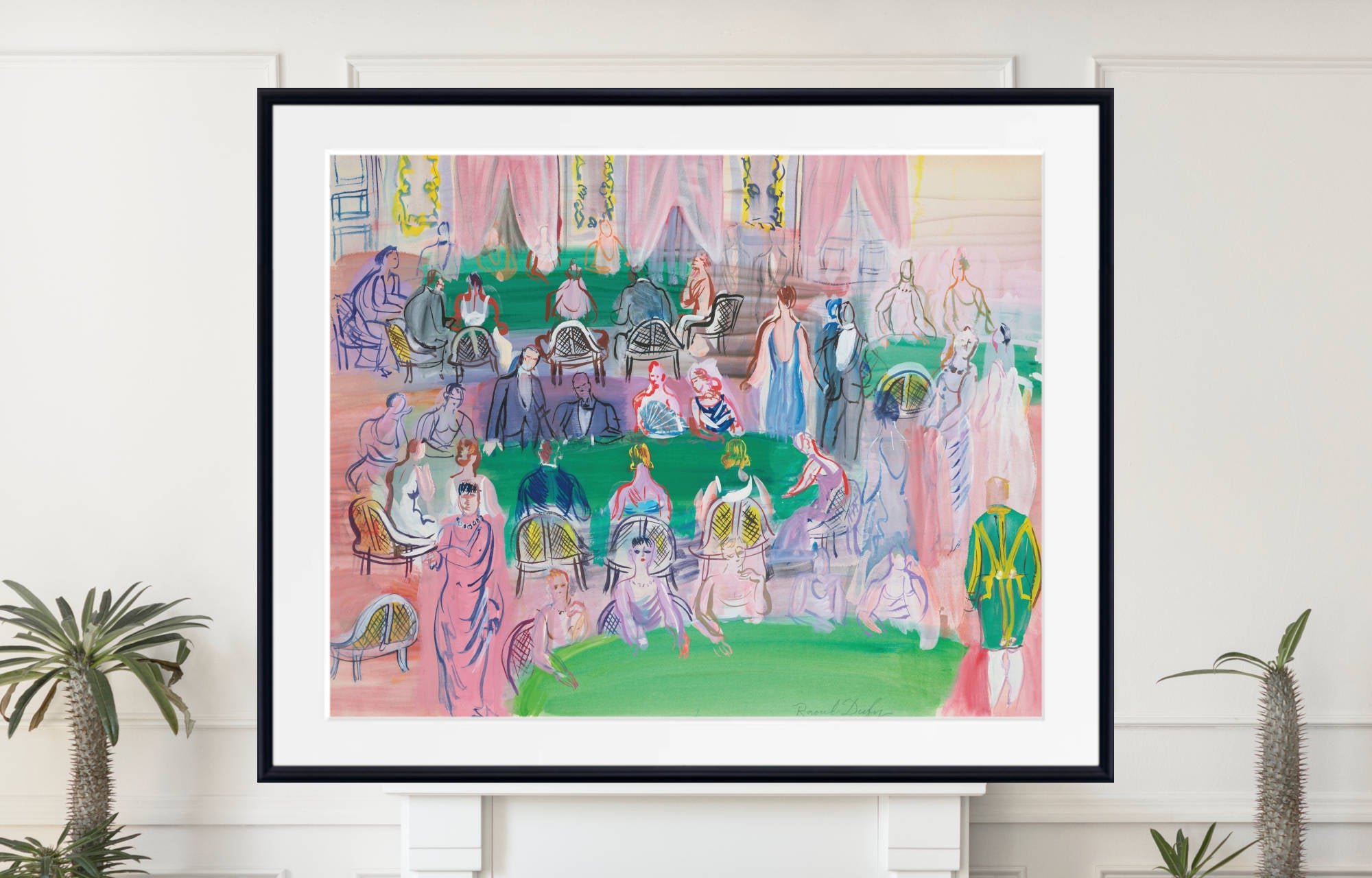 Raoul Dufy – Baccarat (1925) Fine Art Prints & Canvas Panels