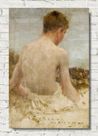 Back of a boy bather (1890), Henry Scott Tuke
