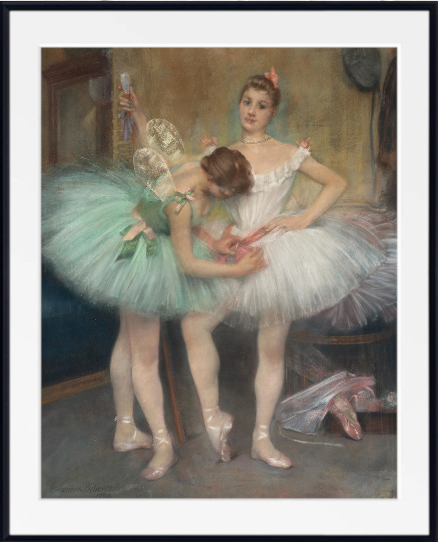 Pierre Carrier-Belleuse Print, Backstage at the Ballet (1890)