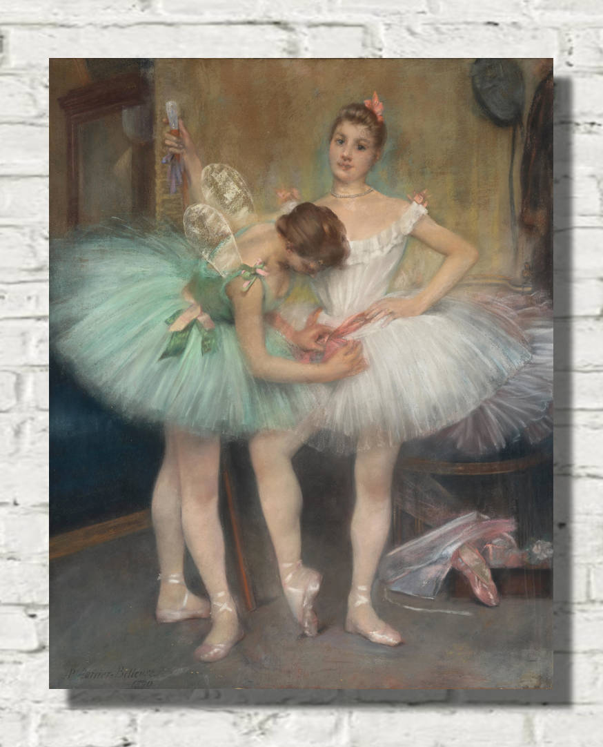Pierre Carrier-Belleuse Print, Backstage at the Ballet (1890)