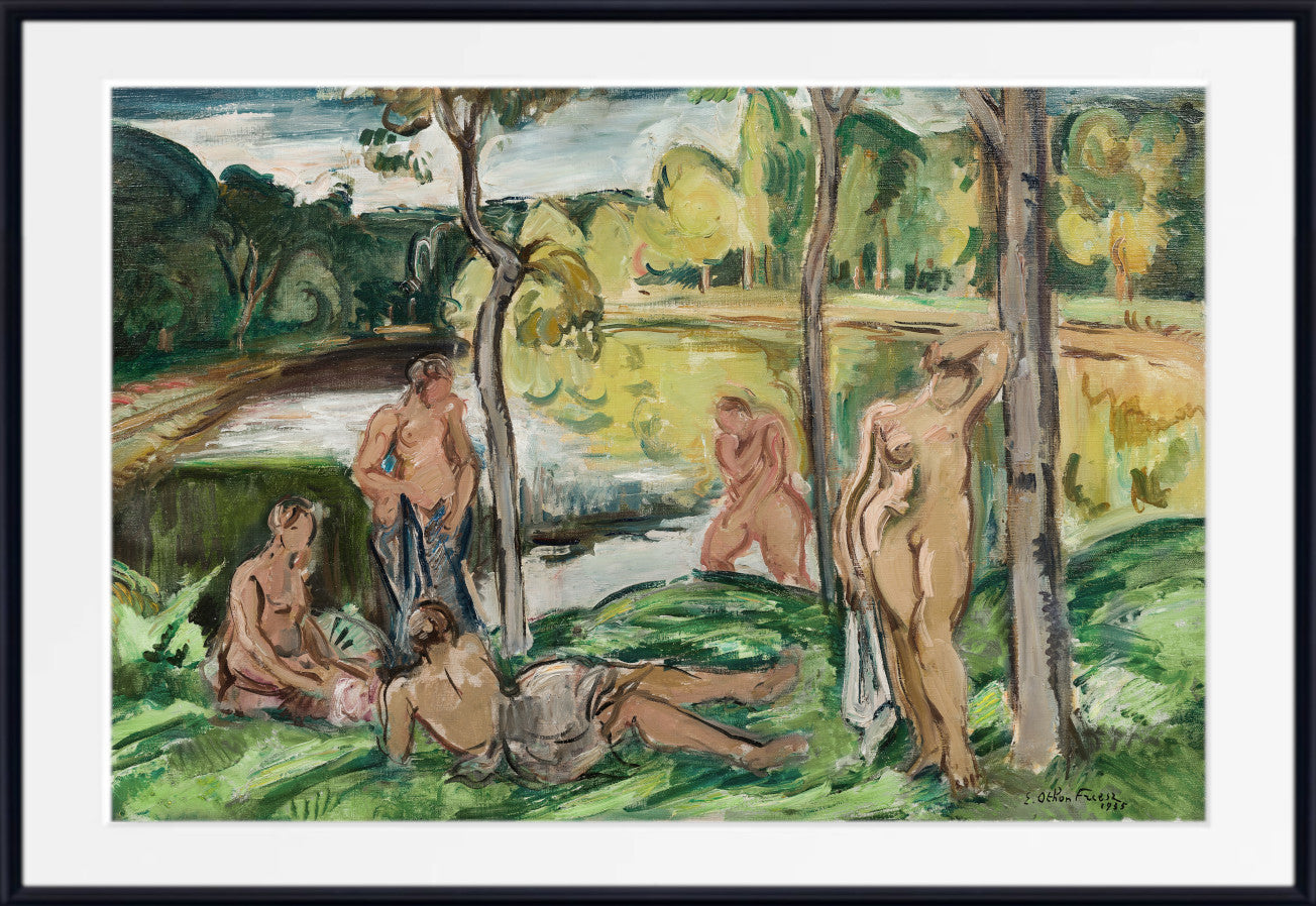 Baigneuses sur la Rance (1935) by Othon Friesz