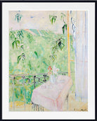 Balcony with view, Oskar Moll