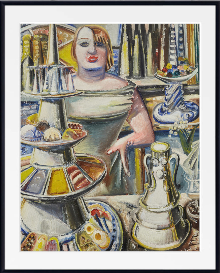 Bardame (Barmaid) (1932) by Paul Kleinschmidt