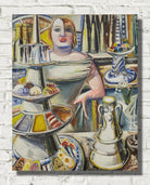 Bardame (Barmaid) (1932) by Paul Kleinschmidt