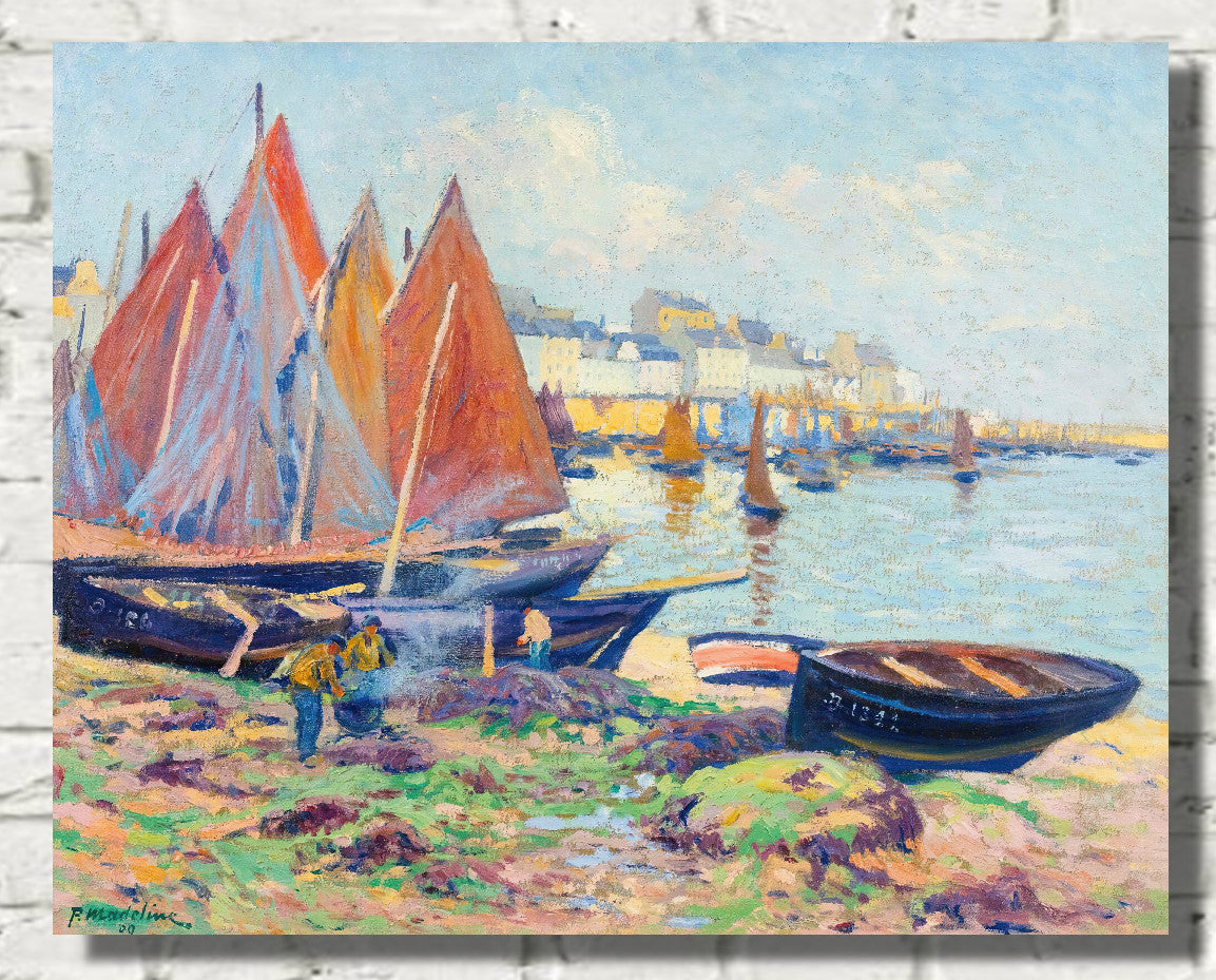 Boats and Longshoremen (1909), Paul Madeline