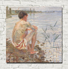 Bathing Boy (Dingelsdorf) (1913) by Christian Landenberger