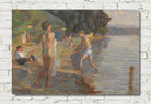 Bathing Boys (1915) by Christian Landenberger