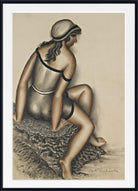 Bathing Girl by Antonín Prochazka