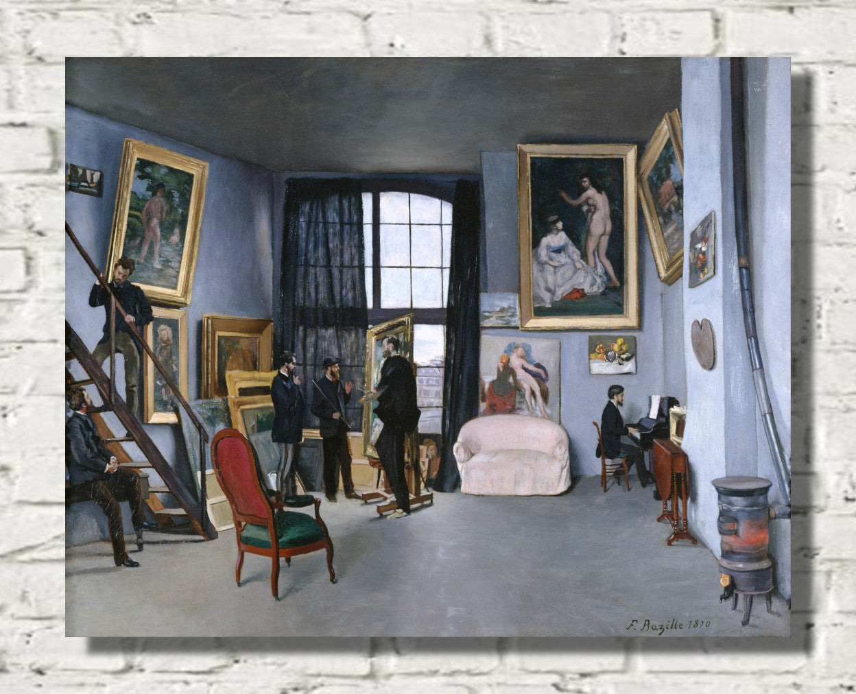 Frederic Bazille's Studio