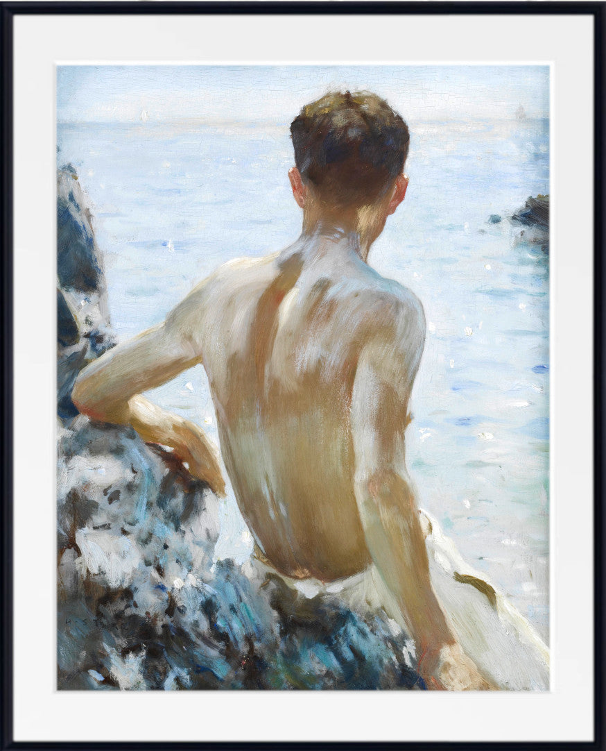 Beach Study (1928), Henry Scott Tuke