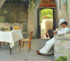 Peter Ilsted Fine Art Print, Before Lunch