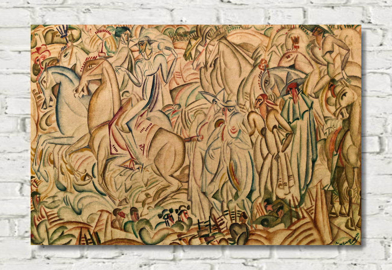 Before the Bullfight (c.1912) by Amadeo de Souza Cardoso