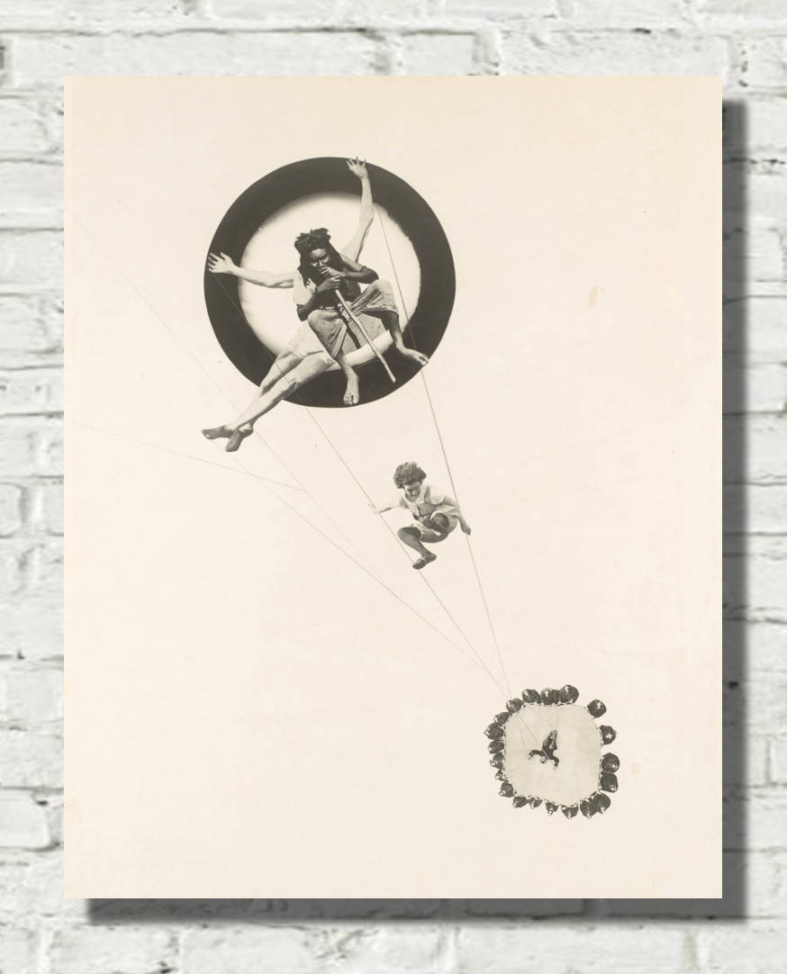 László Moholy-Nagy Print, Behind the Back of the Gods (1928)
