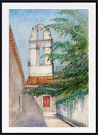 Cass Gilbert Print, Bell Tower, Hotel San Dominico (Old Monastery, Taormina, Sicily) (1933)