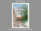Cass Gilbert Print, Bell Tower, Hotel San Dominico (Old Monastery, Taormina, Sicily) (1933)