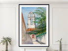 Cass Gilbert Print, Bell Tower, Hotel San Dominico (Old Monastery, Taormina, Sicily) (1933)