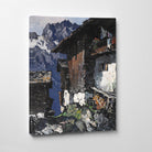 Tyrolean Mountain Farm), Oskar Mulley Fine Art Print