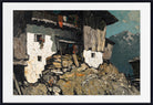 Mountain Farm, Oskar Mulley Fine Art Print