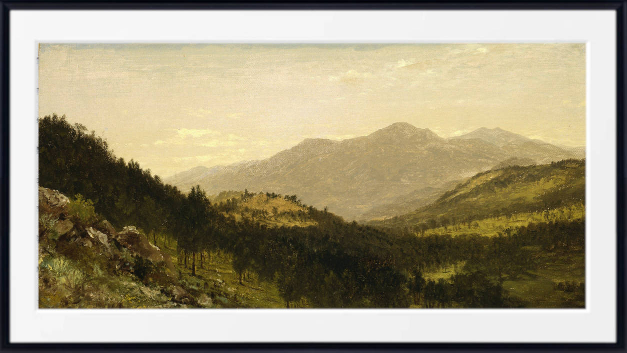 John Frederick Kensett Print, Bergen Park (Colorado) (1870)