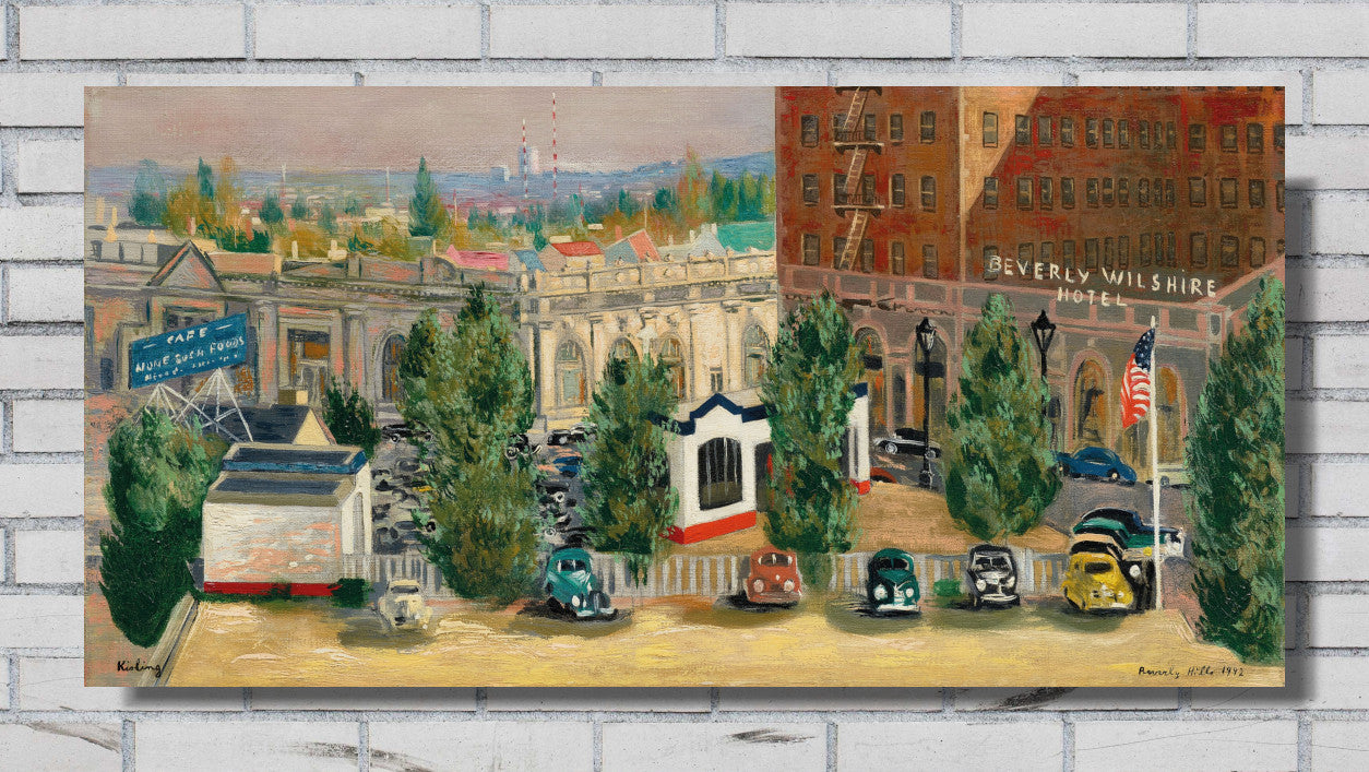 Beverly Hills (1942) by Moise Kisling