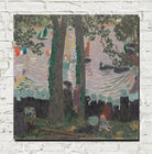 Blessing of a Yacht on the Belon River (1899) by Maurice Denis