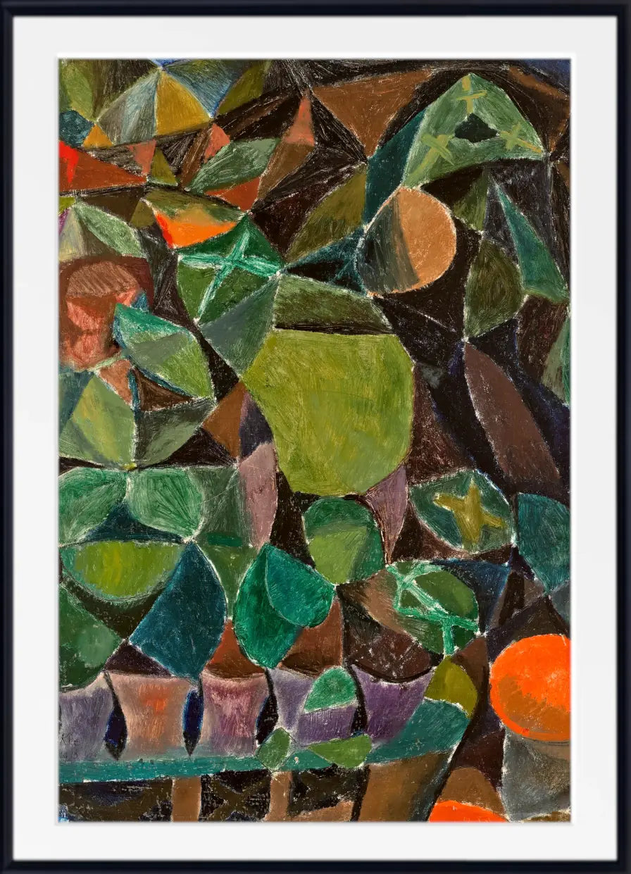 Paul Klee Fine Art Print, Blumensteg (1913)