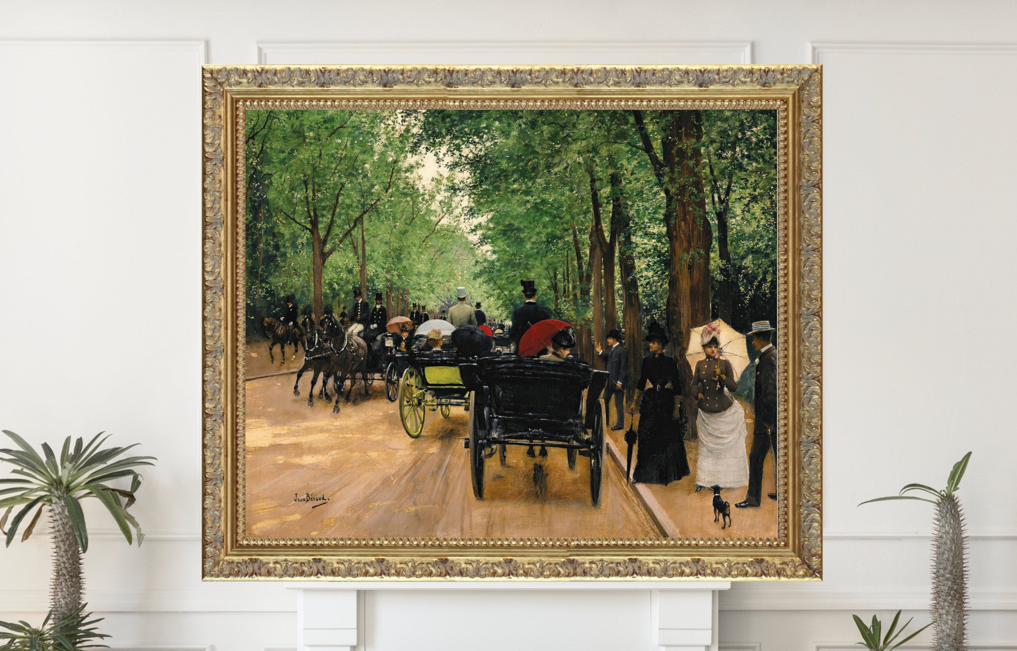 Jean Béraud, Bois De Boulogne