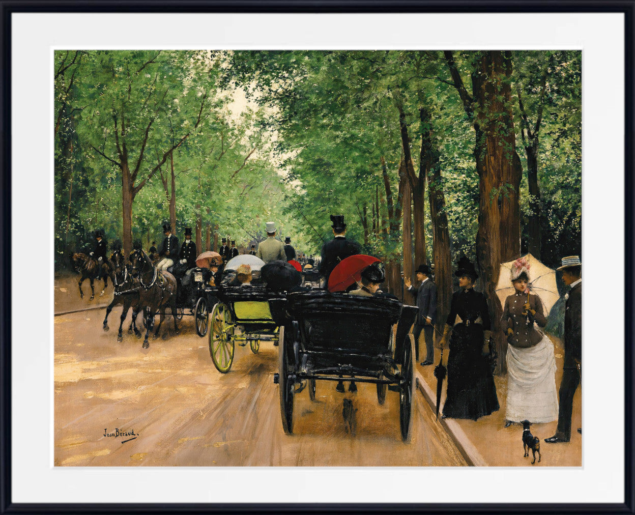 Jean Béraud, Bois De Boulogne