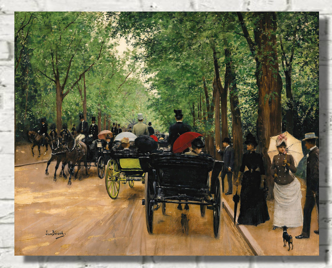 Jean Béraud, Bois De Boulogne