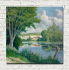 Maximilien Luce Print, Banks of the Seine (1922)