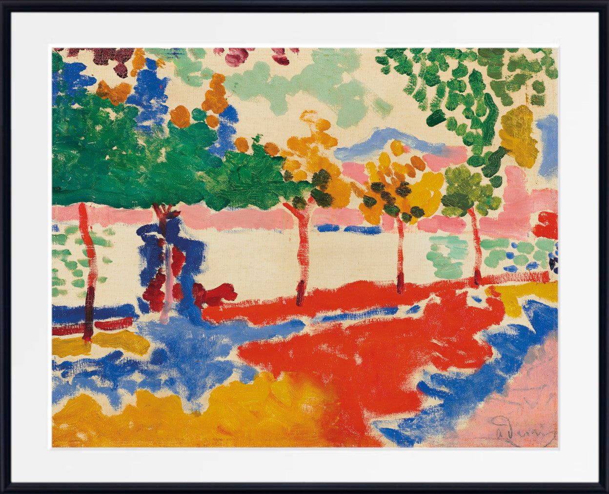 Bords de rivière, by André Derain