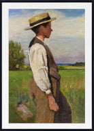 Boy with a Hat (1910) by Christian Landenberger