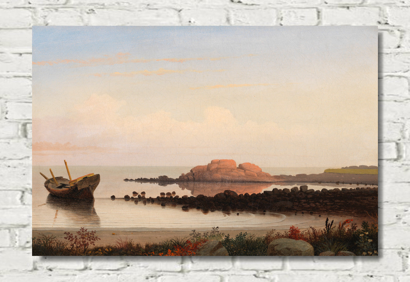 Brace’s Rock, Eastern Point (1864) by Fitz Henry Lane