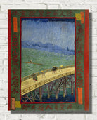 Vincent van Gogh Print, Bridge in the rain (after Hiroshige) (1887)