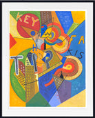 Albert Gleizes Abstract Art Print, Broadway, Electric Dancer