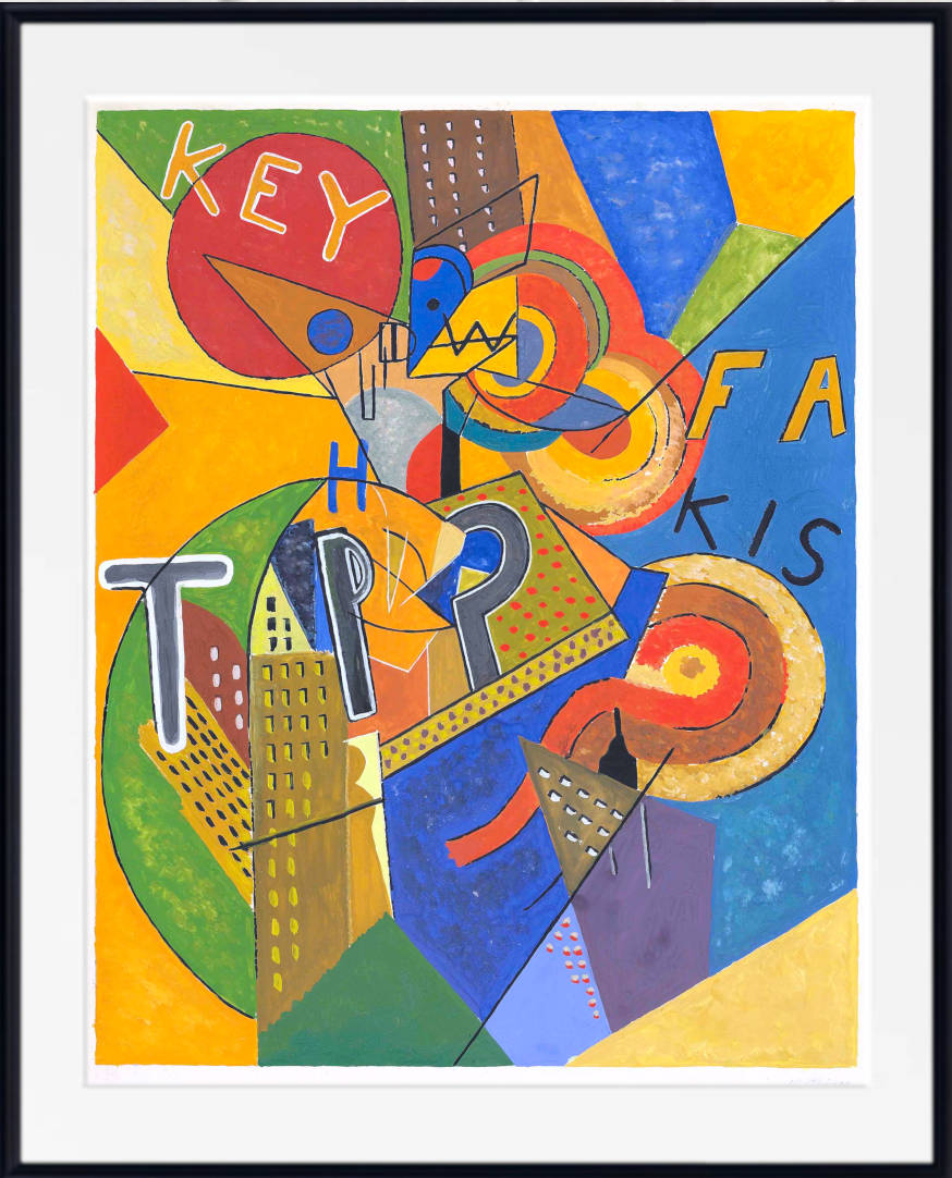 Albert Gleizes Abstract Art Print, Broadway, Electric Dancer