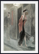 Félicien Rops Illustration - street corner, 4am, Human Parody