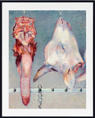 Gustave Caillebotte Fine Art Print : Calf’s Head and Ox Tongue