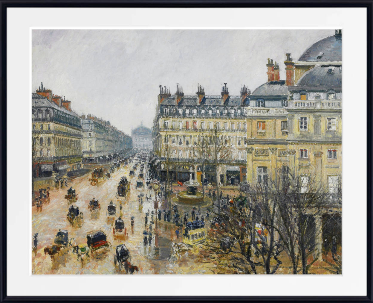 Camille Pissarro Print, Place du Théâtre