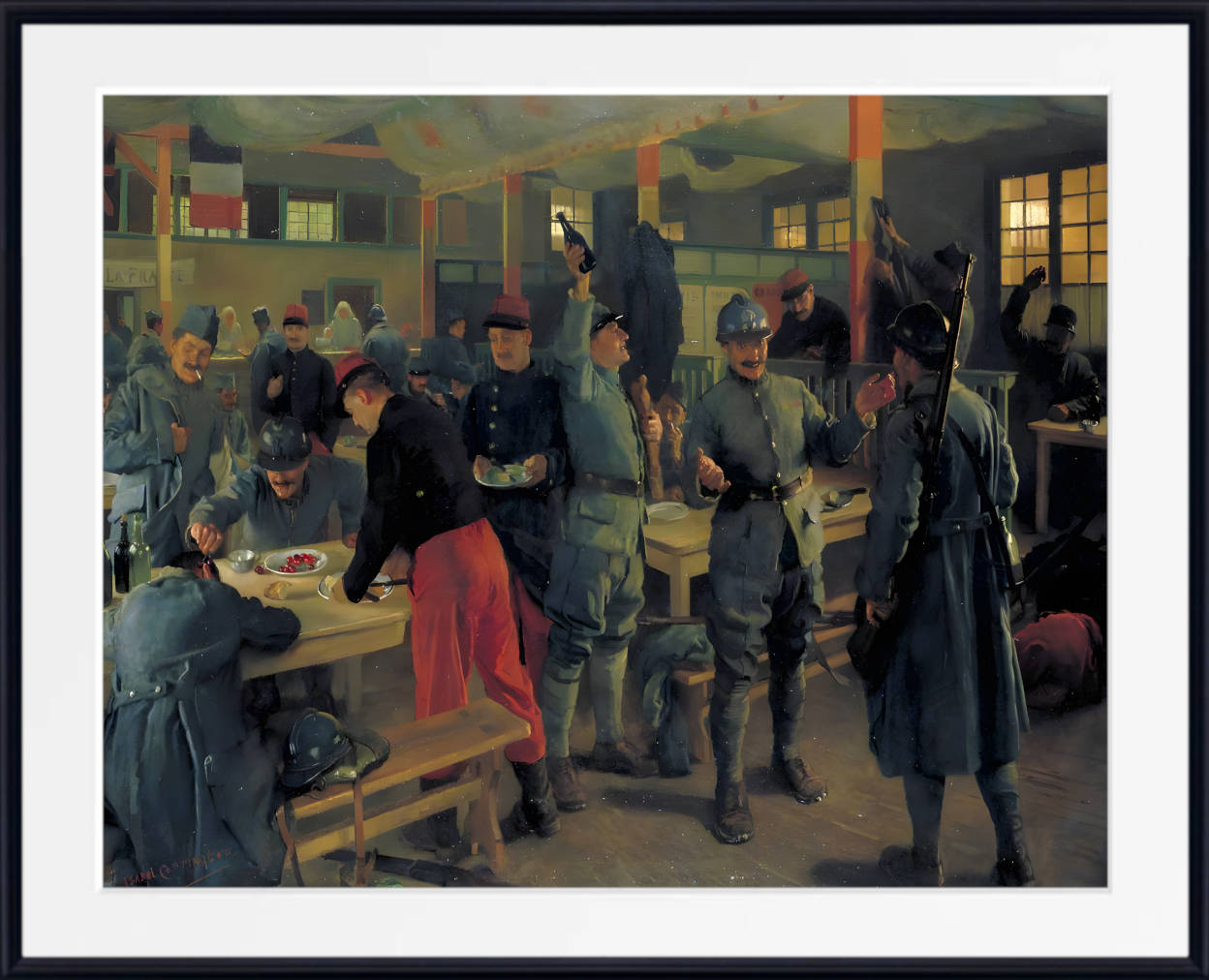 Isabel Codrington Print, Cantine Franco-Britannique, Vitry-le-Francois